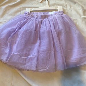 Hanna Andersson lilac tutu skirt